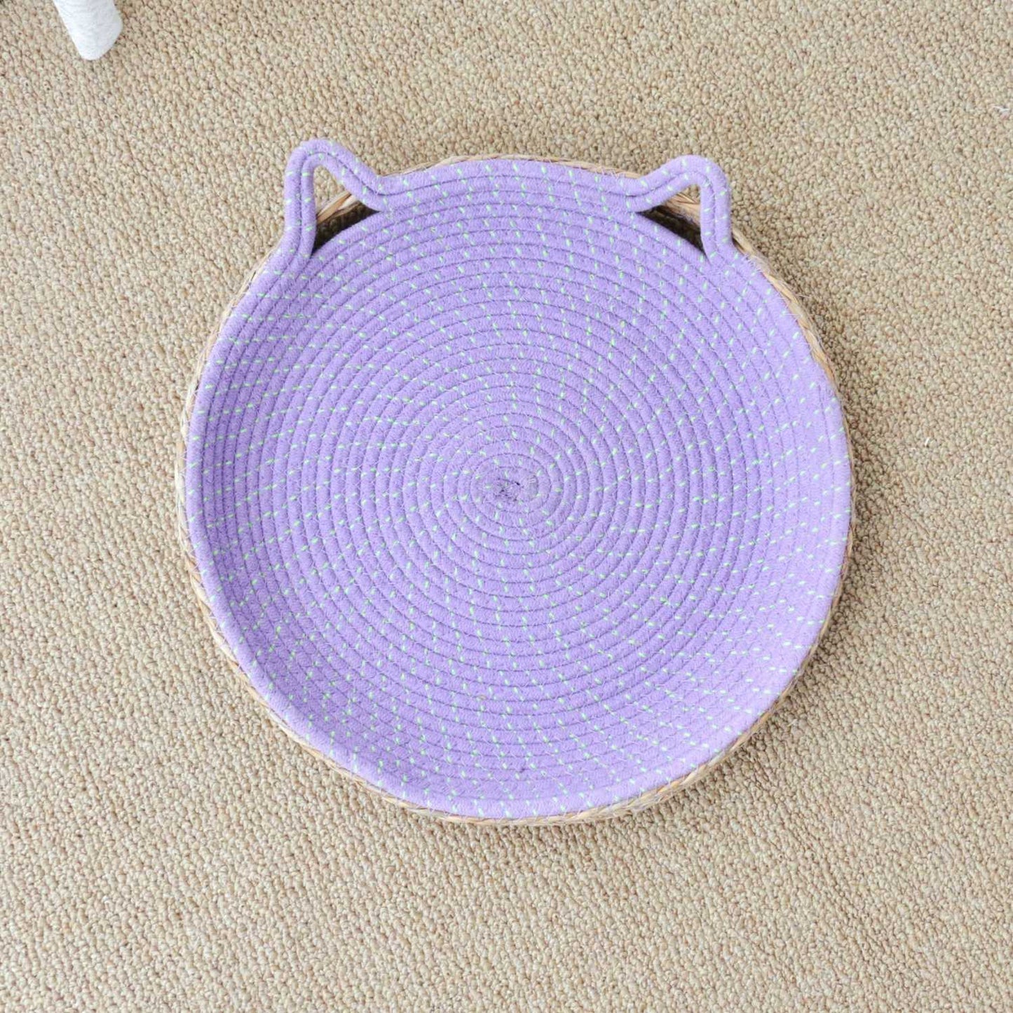 Cat Bed & Scratching Board | Durable Scratcher & Comfortable Nest