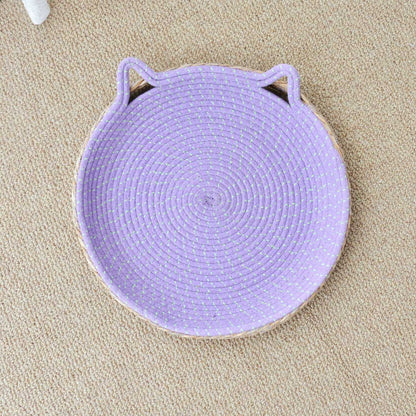 Cat Bed & Scratching Board | Durable Scratcher & Comfortable Nest