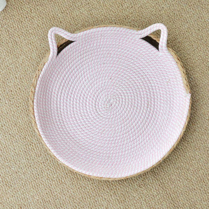 Cat Bed & Scratching Board | Durable Scratcher & Comfortable Nest