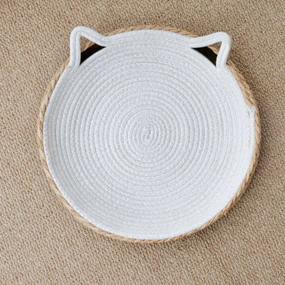 Cat Bed & Scratching Board | Durable Scratcher & Comfortable Nest